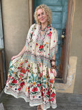 Bohemian Garden Maxi Dress