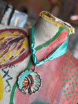 Turquoise Trail Chief Pendant
