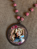 Wild at Heart Portrait Necklace