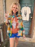 Patchwork To The Point Shirt - Jaded Gypsy