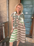 Prairie Star Patchwork Dress