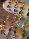 WAFA Emerald Glow Crystal Necklace