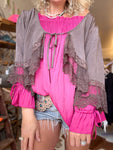 Jaded Gypsy Alluring Romance Jacket - Chocolate