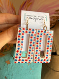 Star-Spangled Earrings by Jennifer Thames originals