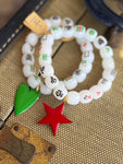 Lucky Mahjong Stretch Bracelets