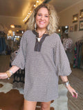 Highland Houndstooth Dress