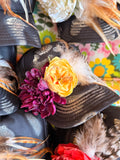 Flower Trucker Hat by A Rare Bird