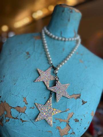 Starlight Symphony Pearl Necklace