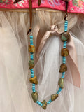 Desert Sky Turquoise Necklace by A Rare Bird