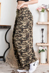 Ruched Camo Pants