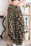 Ruched Camo Pants