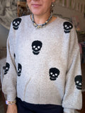 Spooky Cozy Skull Sweater