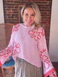 Candy Flowers Sweater