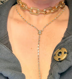 💎✨  Baguette Grace Y-Necklacee  by Jennifer Thames Originals