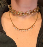 ✨💫 Golden Glimmer Chain Necklace  by Jennifer Thames Originals