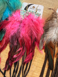 Wild Plume Fringe Earrings by Jaded Gypsy
