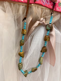 Desert Sky Turquoise Necklace by A Rare Bird