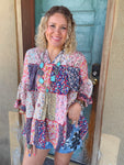 The Wildflower Mosaic Top