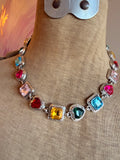 Candy Hearts Crystal Necklace