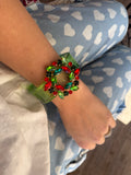 💚🎀 Wreath Wonderland Bangle
