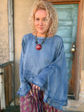 Blooming Grace Top – Chambray by Jaded Gypsy