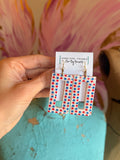 Star-Spangled Earrings by Jennifer Thames originals