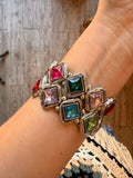 Candy Bright Crystal Stretch Bracelet