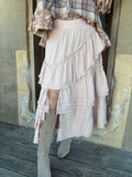 🌸 Prairie Muse Tiered Maxi Skirt