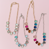 Gem Parade Crystal Necklace