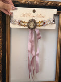 Amber Cameo Choker by A Rare Bird