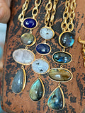 “Sacred Stone Statement Necklace” by Jennifer Thames Originals