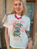 Look Up Tee by Lady the Brand - White