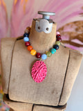 Rainbow Revival Necklace – Pink