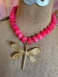 Dragonfly Dream Necklace by Jennifer Thames Originals