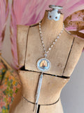 Diamond in a Rhinestone World Necklace
