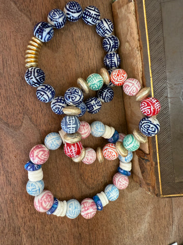 Chinoiserie Glam Bracelet