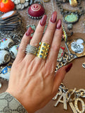 Labradorite Luxe Statement Ring by Jennifer Thames Originals