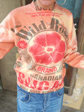 🍊 Wild Rose Sugar Tie-Dye Sweatshirt