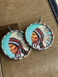 Turquoise Trail Chief Pendant