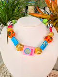 Mahj Mixer Statement Necklace by Jennifer Thames