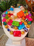 Eclectic Dream Statement Bead Necklace by  Jennifer Thames