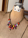 Autumn Ember Teardrop Necklace by Gypsy South