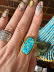 Jennifer Thames Turquoise Gemstone Ring