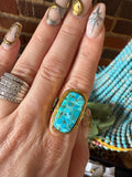 Jennifer Thames Turquoise Gemstone Ring