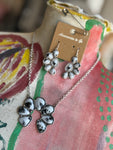 Buffalo Turquoise Squash Blossom Set