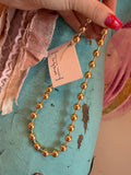 Jennifer Thames Gold Ball Chain