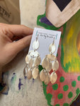 Jennifer Thames Silver Chandelier Earrings