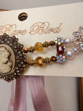 Amber Cameo Choker by A Rare Bird