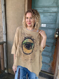 Jaded Gypsy Eye See You Free Top