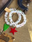 Lucky Mahjong Stretch Bracelets